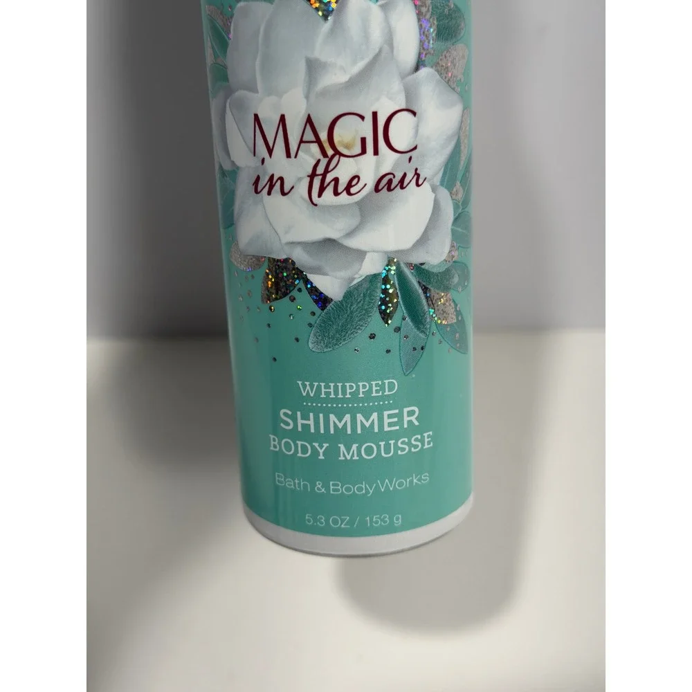 Bath & Body Works Magic in the Air Whipped Shimmer Body Mousse 5.3 oz Cocoa RARE